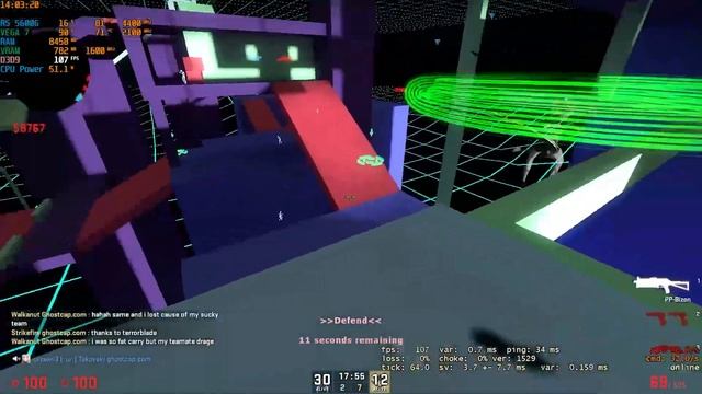 CS:GO Zombie Escape || ze_candy_star_a3 смотреть онлайн