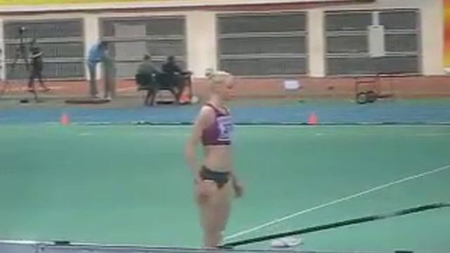 Оксана Краснокутская, осечка на 1.91 смотреть онлайн