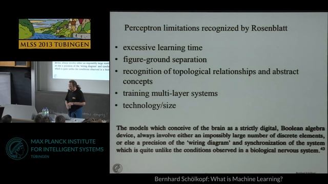 What is Machine Learning? - Bernhard Schölkopf - MLSS 2013 Tübingen смотреть онлайн