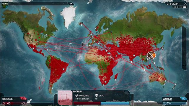 Beating Bacteria Normal [PLAGUE INC EVOLVED] смотреть онлайн