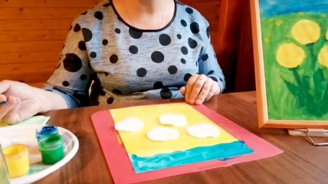 Нетрадиционное рисование "Одуванчики" (5-7 лет) смотреть онлайн