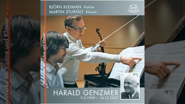 Genzmer, Harald - Sonatine für Violine und Klavier n2 (1995) mov3 [Finale. Allegretto] смотреть онлайн