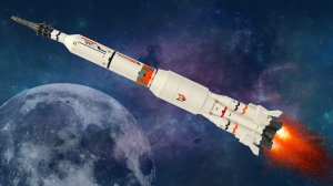 Собираем из ЛЕГО космическую ракету -  Sluban M38-B0735