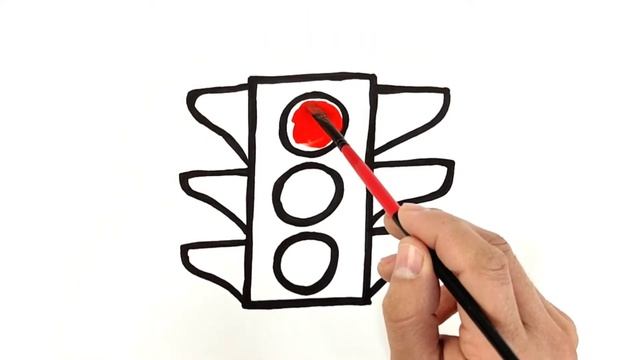 Bolalar uchun svetafor rasm chizish / Рисование светофоров для детей смотреть онлайн