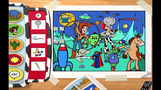 Disney's Toy Story 2: Activity Center - Part 5 - Create a Comic-Book (Gameplay/Walkthrough) смотреть онлайн