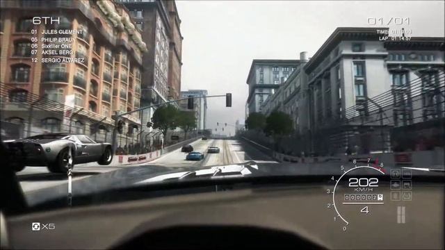 GRID Autosport Benchmark Maxed Settings AMD FX 8350 MSI 2x GTX 660 ti SLI смотреть онлайн