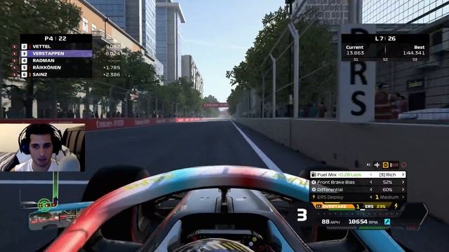 BATTLE WITH FERRARI! | F1 2020 My Team Career #8 смотреть онлайн