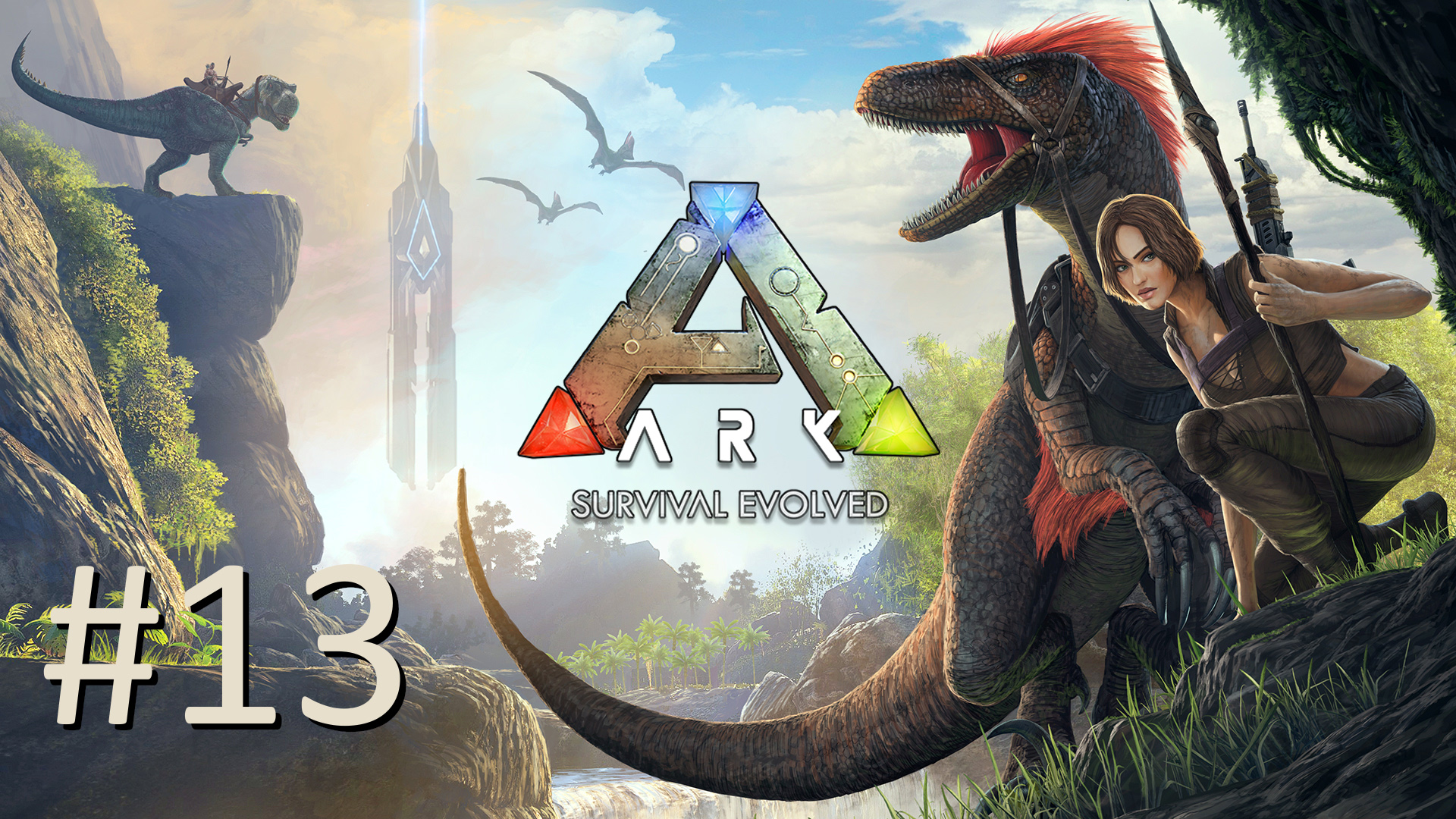 Играем в ARK: Survival Evolved - Island. Часть 13 (кооператив)