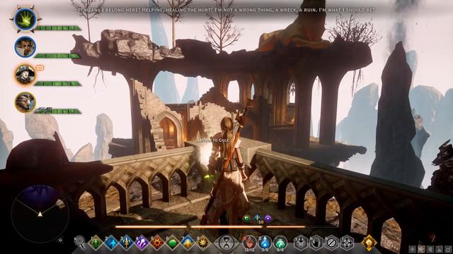 Dragon Age: Inquisition - Trespasser (Shattered Library Listen to Cole) смотреть онлайн
