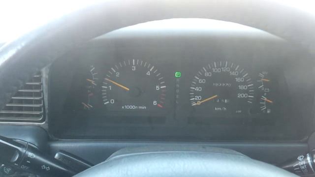 Toyota Land Cruiser FZJ80 Power Steering On -23°C