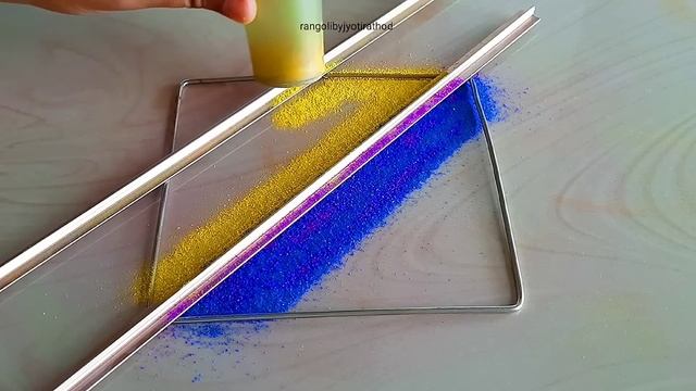 #1862 Diwali rangoli designs || satisfying video || sand art || coloring sand video смотреть онлайн