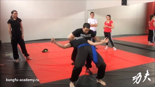 Кунг-Фу Хонг За Куен Открытая тренировка 17.02.2018. Парная работа