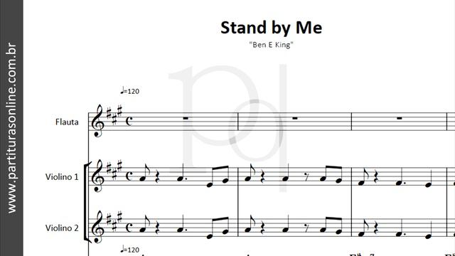 Stand by Me ♪ Ben E King | Partitura *para Flauta e Violinos смотреть онлайн