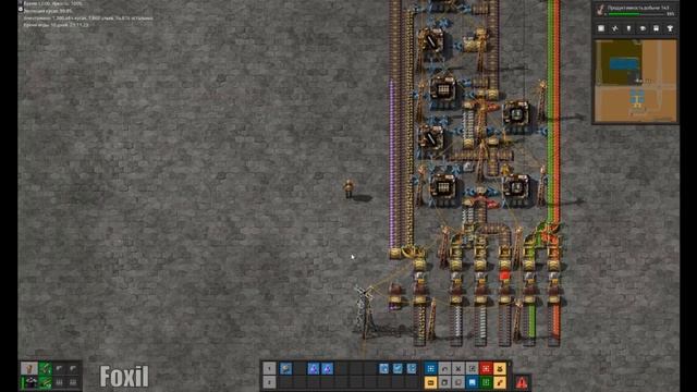 Factorio 1.1 [Схема фиолетовых колб] [45 and 1000 / min] смотреть онлайн