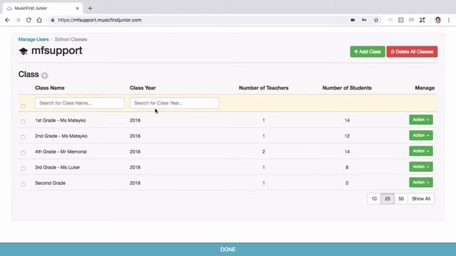 MusicFirst Junior - Teacher Tutorials - Logging in and Administration смотреть онлайн