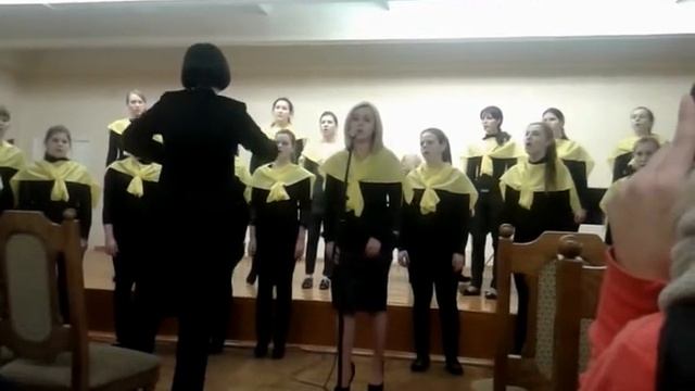 Музыка Атрашкевіч А , сл Жуковіч В Балада аб маці Исполняет Хор пианистов Мозырский музыкальный к смотреть онлайн