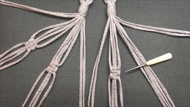 DIY Bottle Holder EASY Macrame Market Bag Tutorial смотреть онлайн
