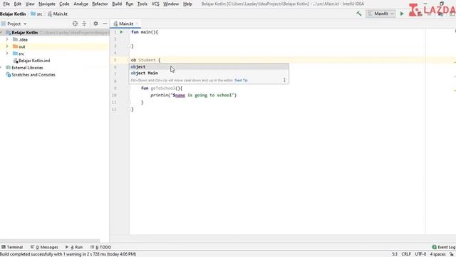 Tutorial Kotlin Dasar - 16. Object смотреть онлайн