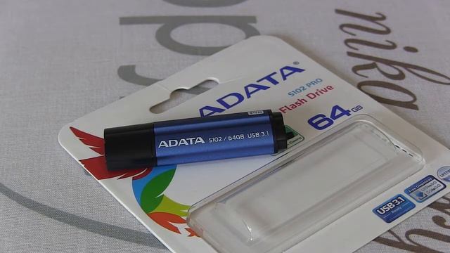 ОНЛАЙН ТРЕЙД.РУ USB флешка ADATA 64Gb S102 Pro blue USB 3.0 Код товара: 269862 смотреть онлайн