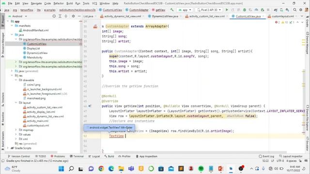 Android Studio - Creating Custom ListView смотреть онлайн