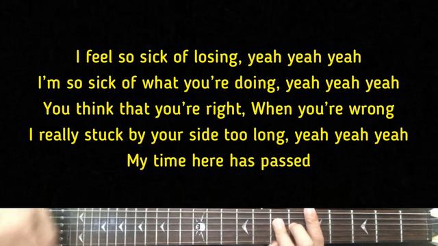 Oliver Tree - Battleship | Karaoke Guitar Instrumental смотреть онлайн