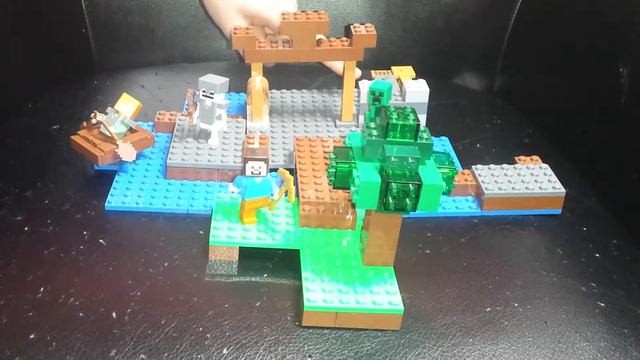 Lego Minecraft Mushroom Island Blacksmith Set MOC смотреть онлайн