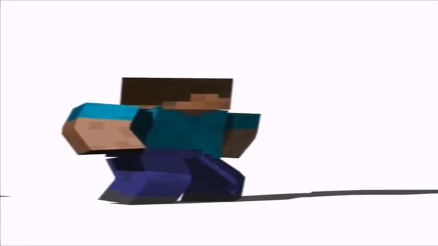 Стив из Майнкрафта танцует под бара бара бара бере бере бере смотреть онлайн