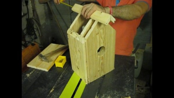 Скворечник своими руками [Nesting box]