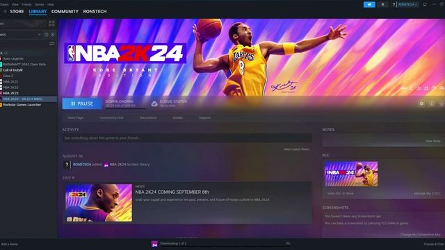 HOW TO DOWNLOAD AND INSTALL NBA 2K24 IN STEAM| CURRENT GEN PC смотреть онлайн