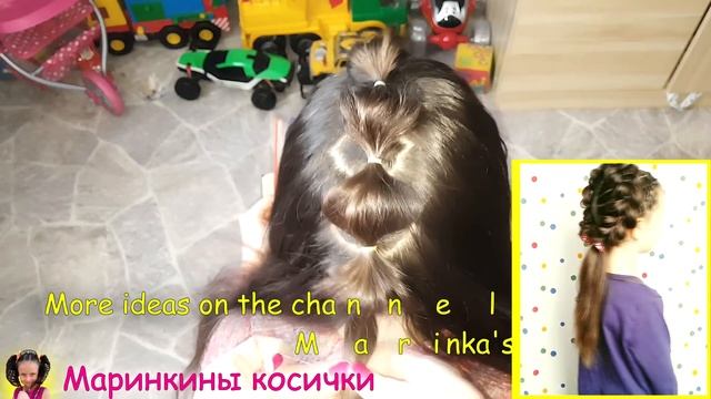 ?️ НЕОБЫЧНАЯ ПРИЧЕСКА НА ВЫПУСКНОЙ ?️| Уникальные праздничные прически для девочек ? смотреть онлайн