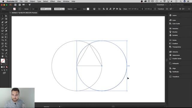 How to Make a Reuleaux Triangle with Rounded Edges | Illustrator Tutorial смотреть онлайн