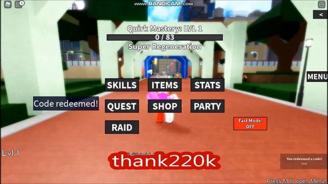 ALL CODES WORK [?CODE] FREE SPINS! My Hero Mania ROBLOX | November 16, 2021 смотреть онлайн