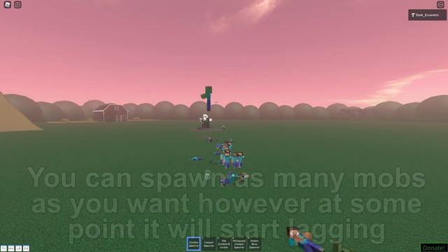 Roblox Script Showcase Episode#1668/Minecraft Mobs Spawner смотреть онлайн