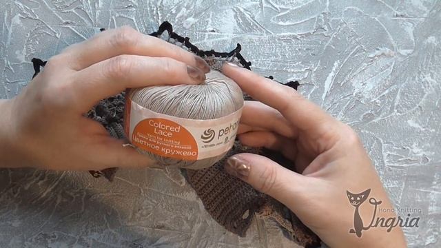 Обзор пряжи цветное кружево от Пехорки. Очень тонкий хлопок для вязания кружева крючком. смотреть онлайн