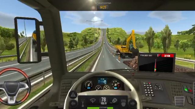 РЕЙС В ИГРЕ TRUCK SIM EUROPE 2018 В 60FPS