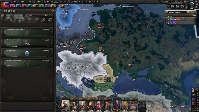 HoI4(1910) - For the Tsar - 02 смотреть онлайн