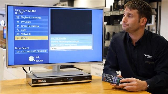 How to retune a Panasonic DVD/HDD Freeview Recorder смотреть онлайн
