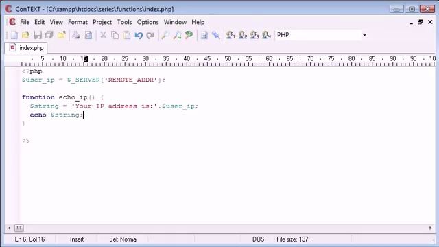 Beginner PHP Tutorial 33 Global Variables and Functions смотреть онлайн