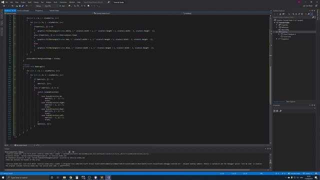 Tutorial | Simple Snake Game | C# | Step by step смотреть онлайн