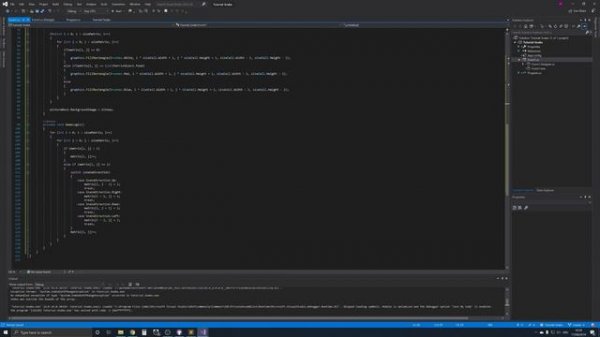 Tutorial | Simple Snake Game | C# | Step by step