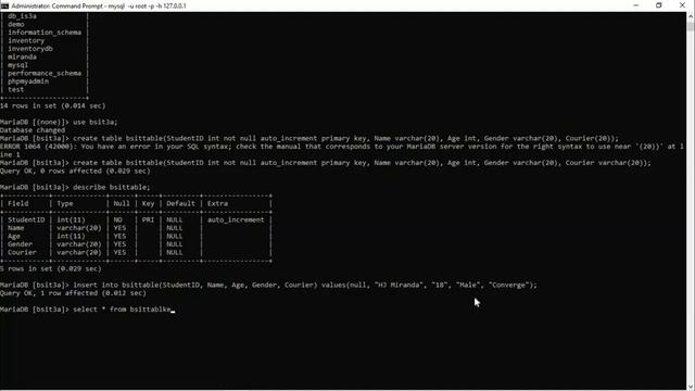 How to install XAMPP Server on Windows 10 | Connecting on MariaDB | Learn the basic Queries смотреть онлайн