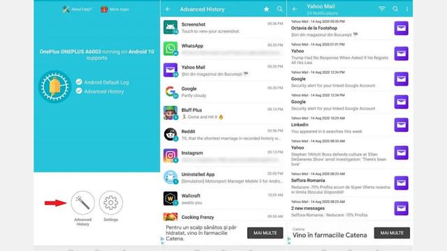 How To Access Your Android Notification History