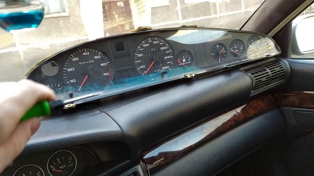 Замена щитка приборов Ауди 100 С4 на А6 С4 смотреть онлайн