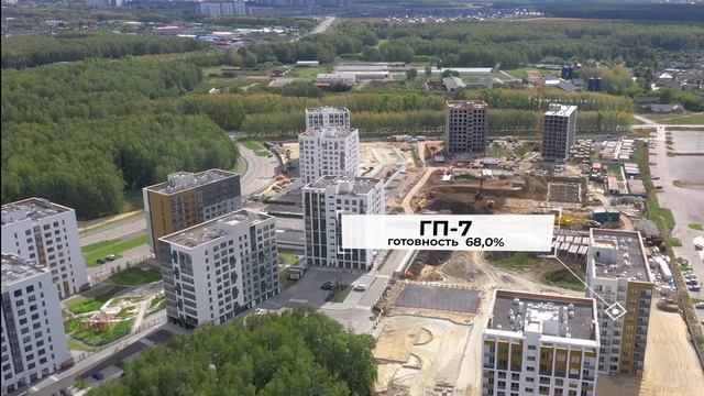 Динамика строительства: ЖР "Краснолесье", август 2022 смотреть онлайн