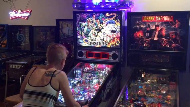 Ghostbusters pinball homemade topper. смотреть онлайн