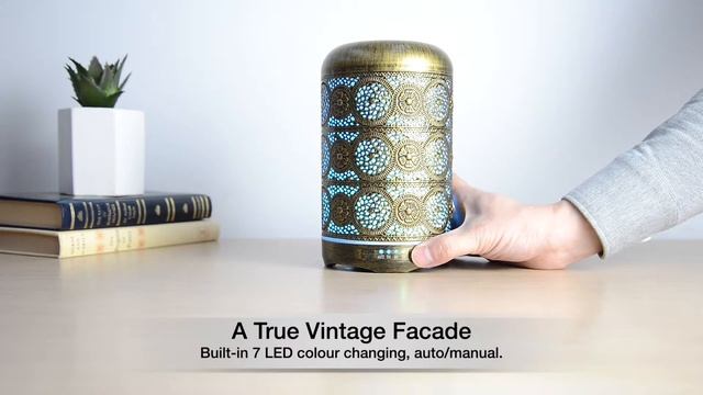 mbeat activiva Metal Aroma Essential Oil Diffuser - 100ml (ACA-AD-S1) смотреть онлайн