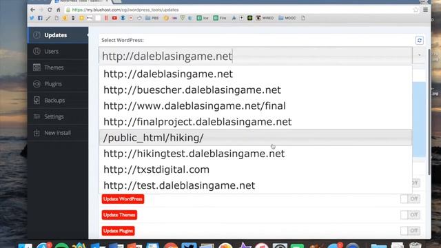 WebPub: How to Access WordPress Dashboard Through BlueHost смотреть онлайн