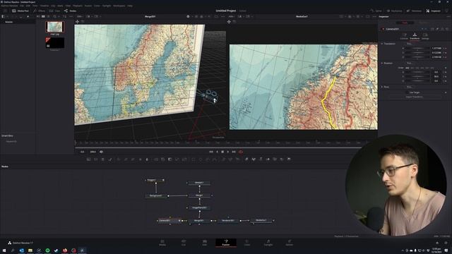 Epic Travel Map Animation Tutorial Davinci Resolve