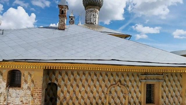 Ростовский Кремль переходы по крепостным стенам. смотреть онлайн