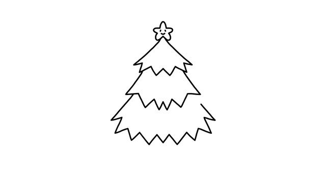 Как нарисовать Новогоднюю Ёлку смотреть онлайн